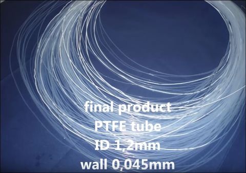 small-wall-PTFE-medical-tubes
