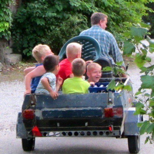 Spass auf dem Ferienhof Moos