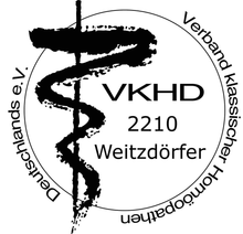Mitgliedsstempel im Berufsverband Verband Klassischer Homöopathen Deutschlands VKHD