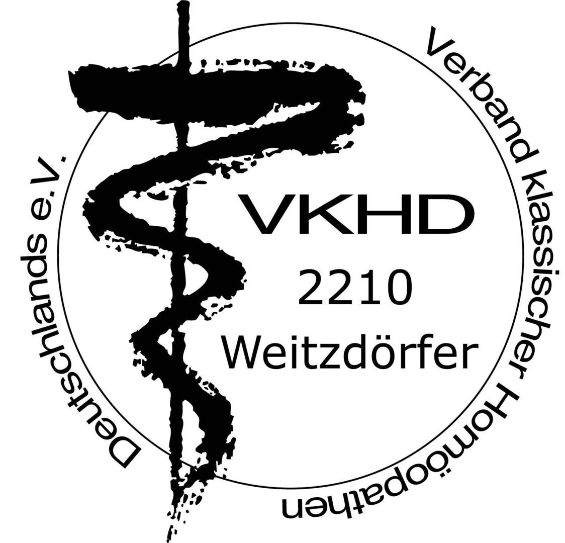 Mitgliedsstempel im Berufsverband Verband Klassischer Homöopathen Deutschlands, Mitgliedsnummer 2210