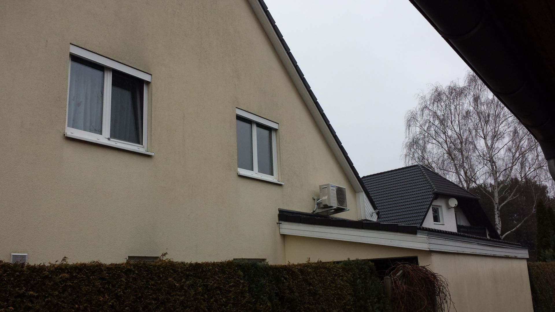 Klimaanlage am Haus
