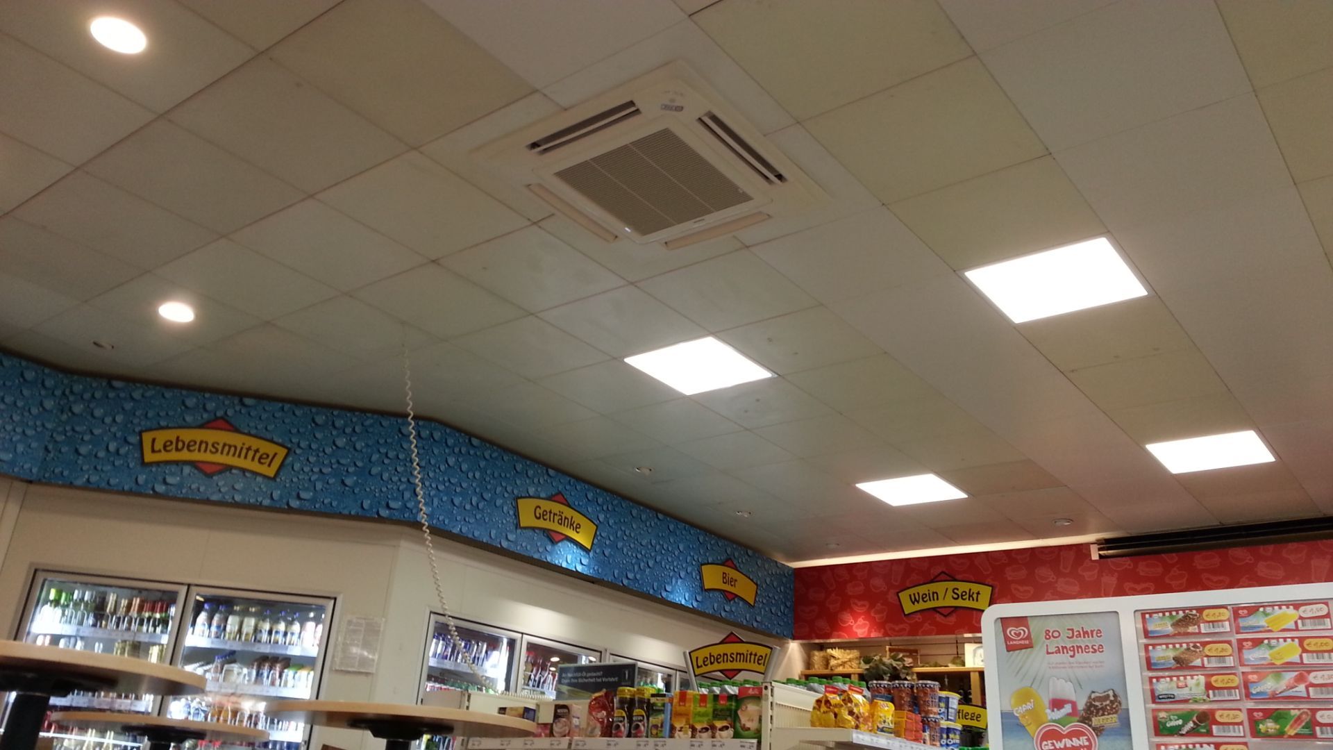 Klimaanlage Laden innen