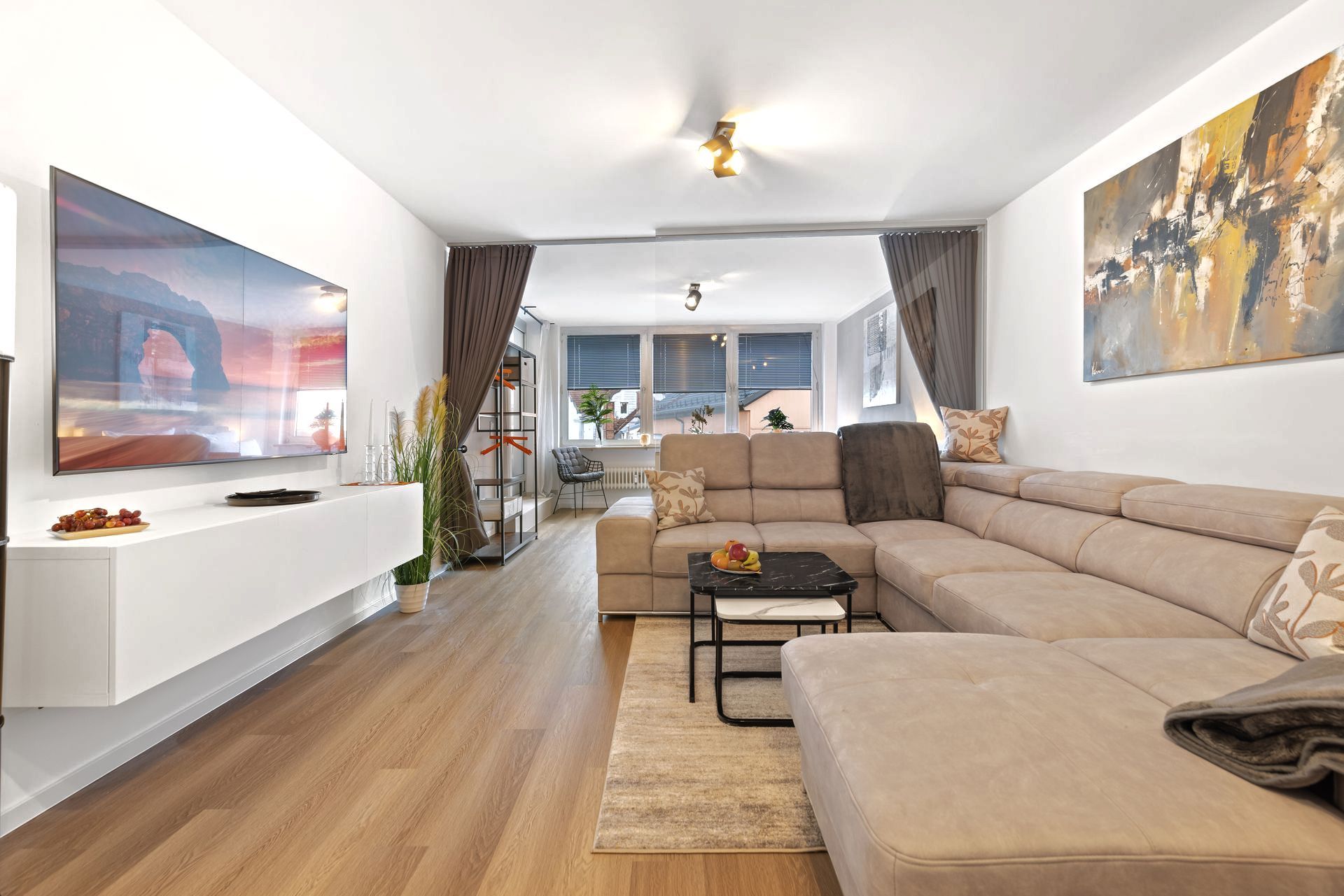 Wohnzimmer Relax-Home Ferienwohnung