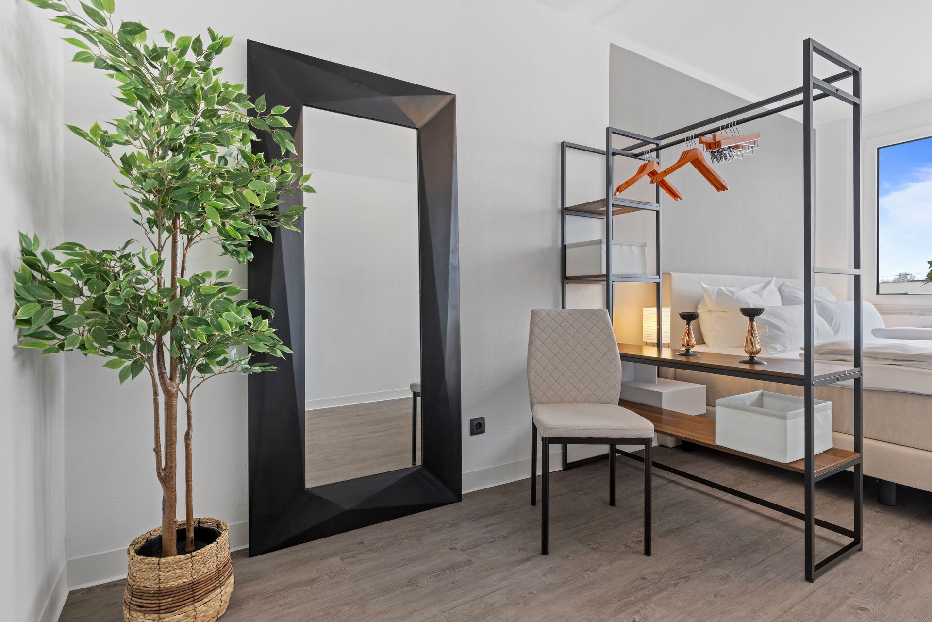 Hier ist ein zusätzliches Einzelbett verfügbar, welches bei der Bilderstellung noch nicht verfügbar war