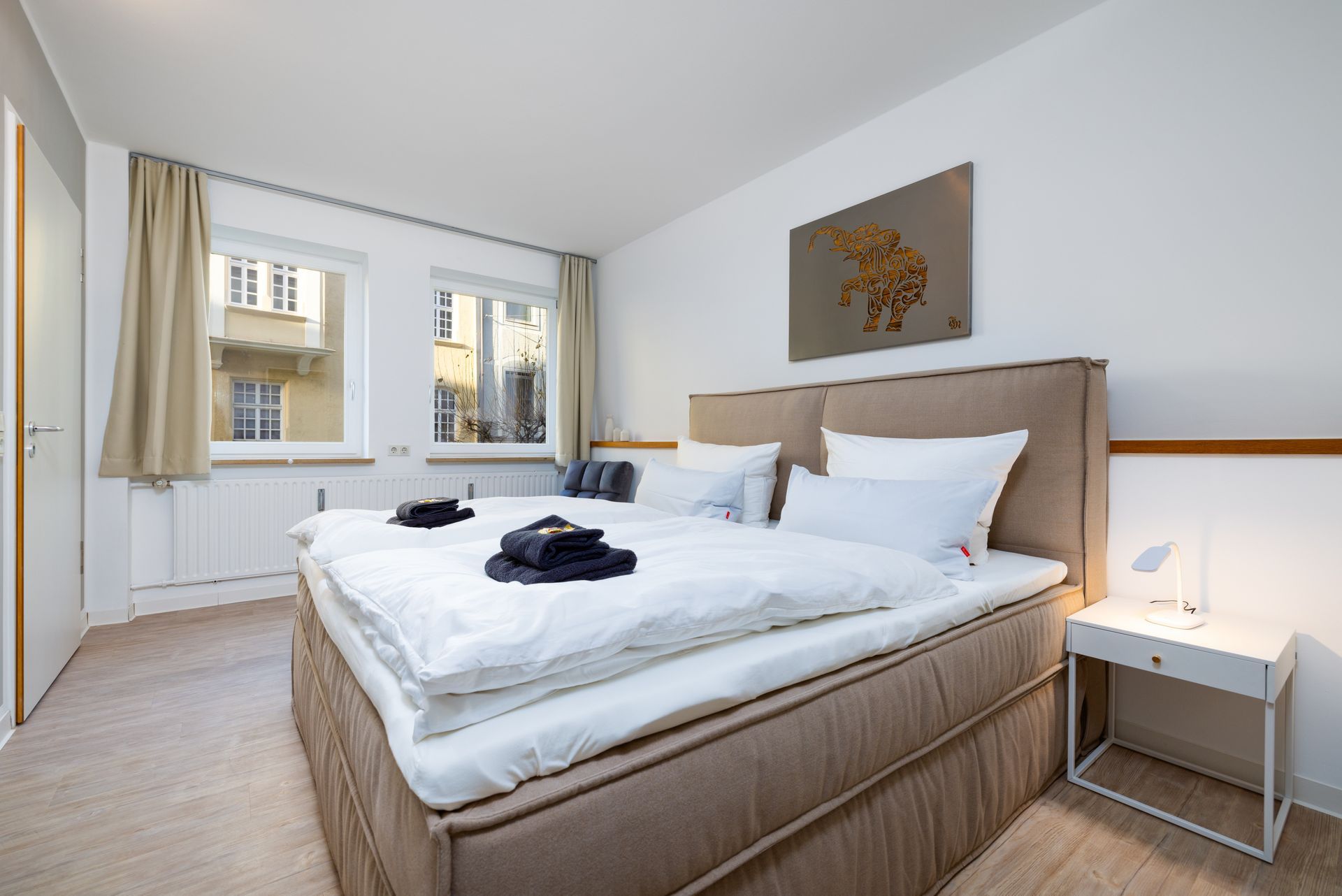 Schlafzimmer 1 City-Loftdomizil