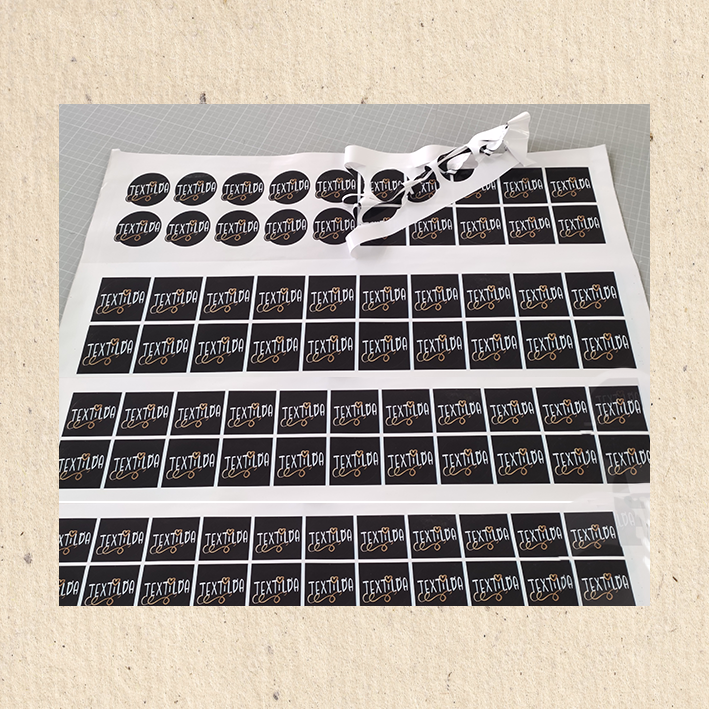 Aufkleber, rund, eckig, rechteckig, polygon und ganz individuell