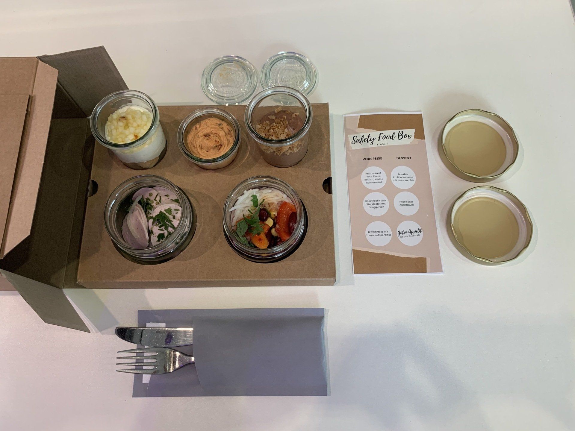 Catering laut Hygienekonzept