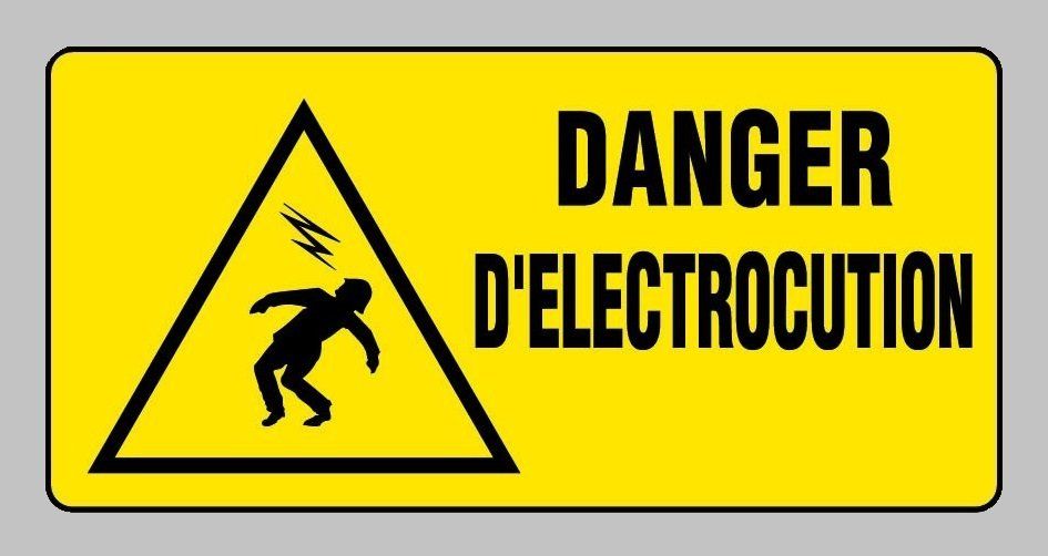 Dangers courant électrique|Électrisation|Électrocution
