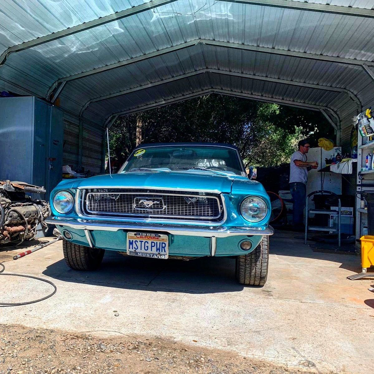 Ford Mustang 1968 Cabrio V8 Musclecar US Car