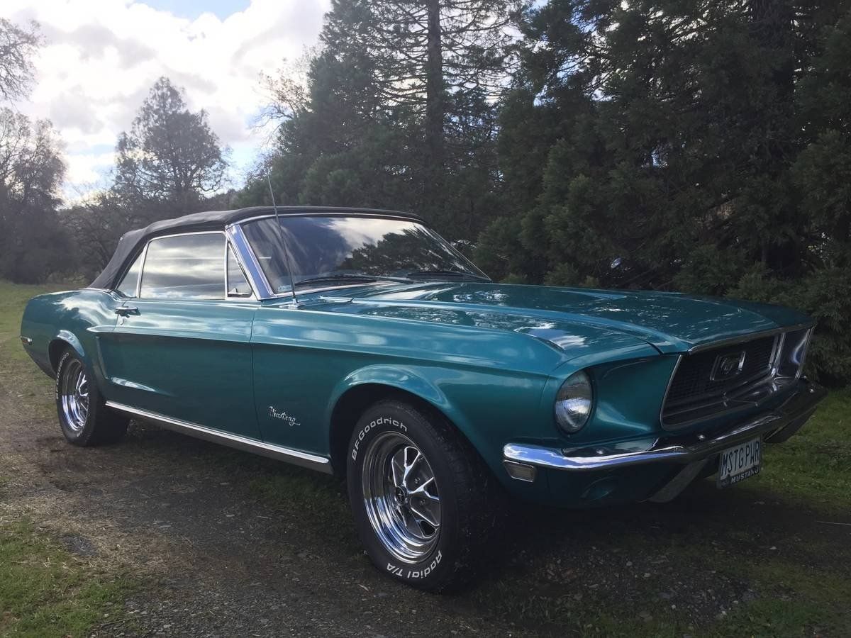 Ford Mustang 1968 Cabrio V8 Musclecar US Car