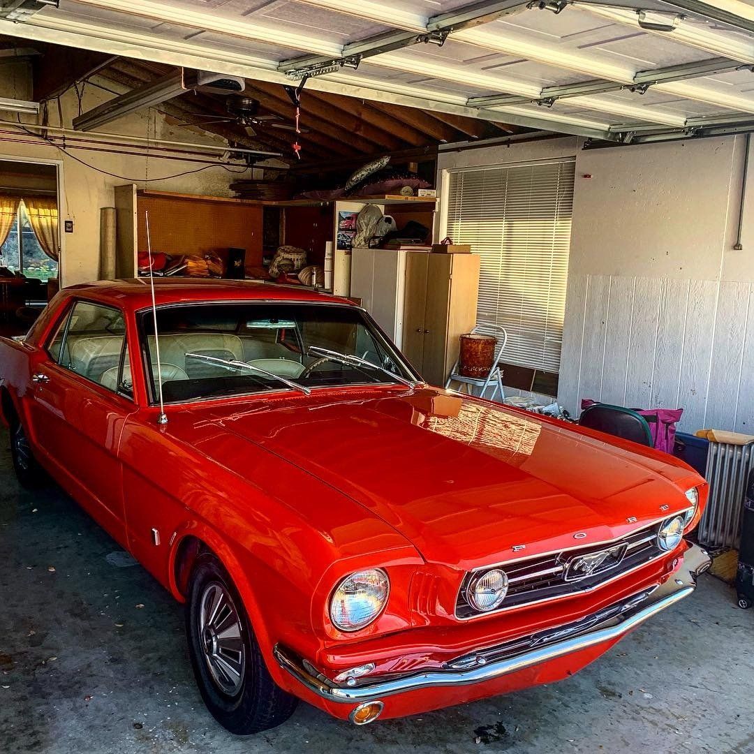 1966 Ford Mustang Coupe GT V8 Oldtimer Musclecar US Car  Rot