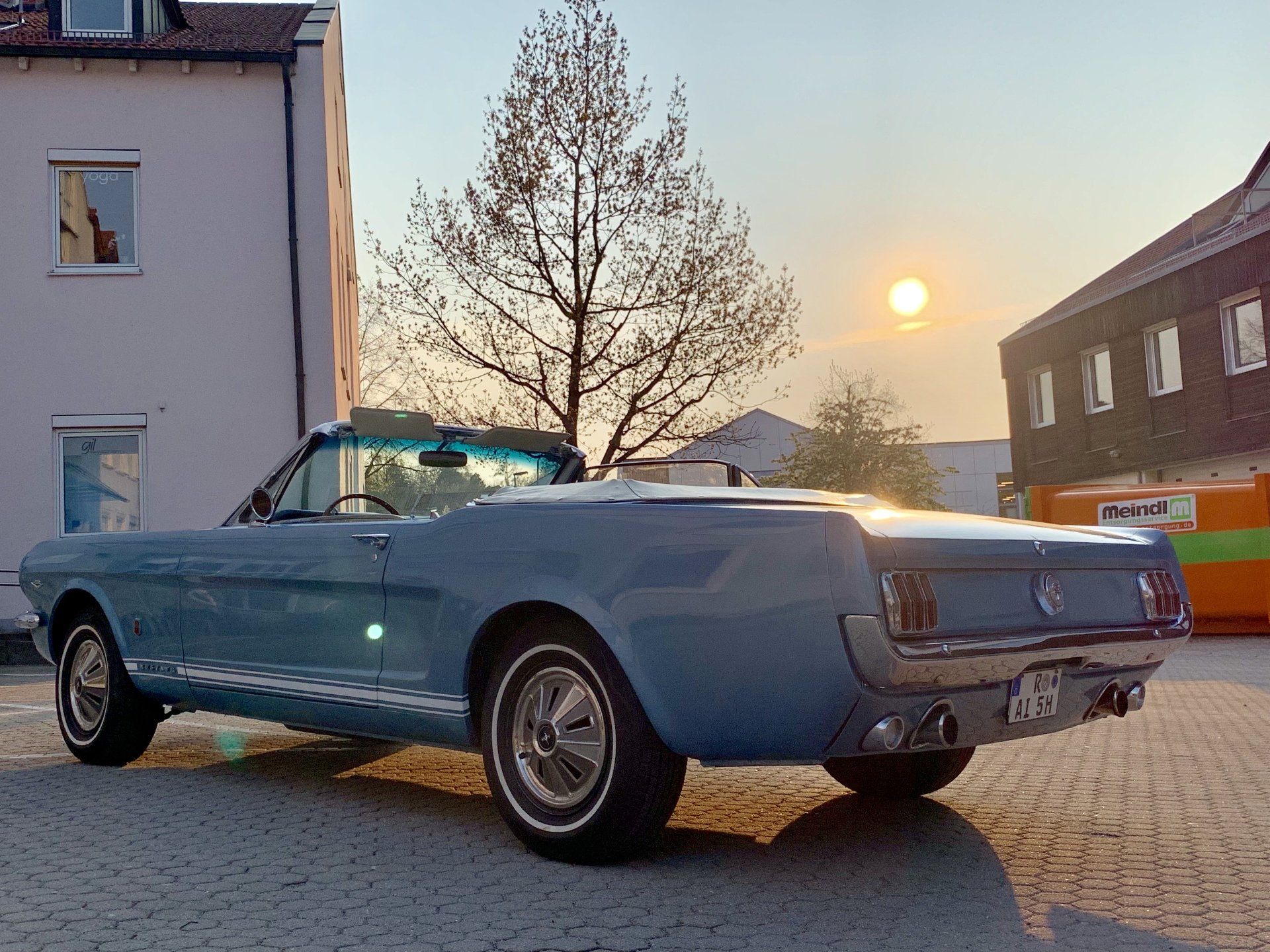 1966 Ford Mustang Cabrio V8 US car muscle car Oldtimer