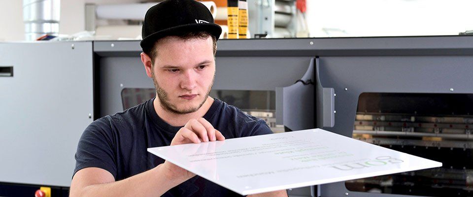 UV-Direktdruck auf Acrylglas