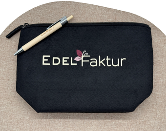Filztasche mit EdelFaktur, beplottet