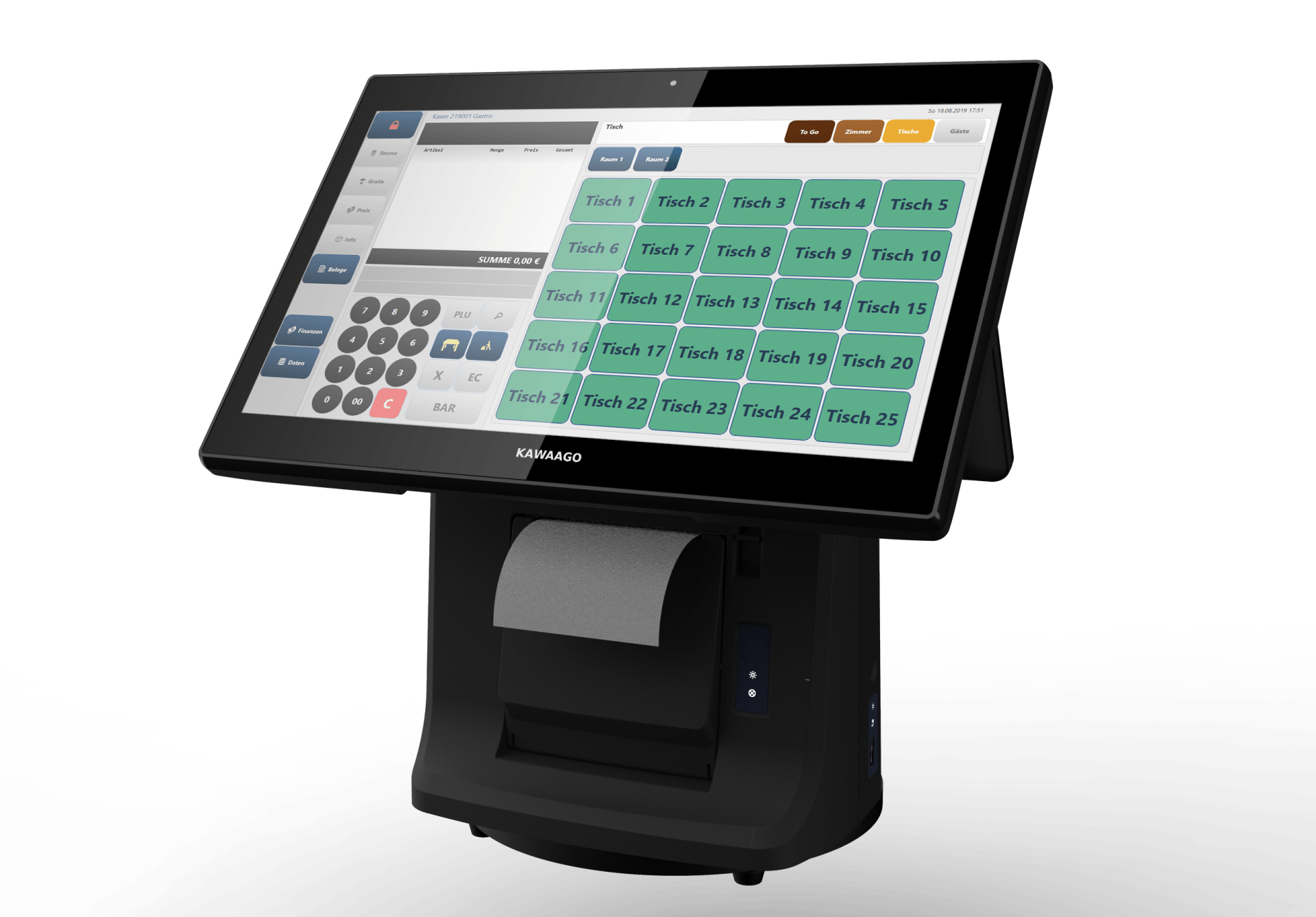 Bezahlautomat Cashlogy POS1500 Geld Managementsystem