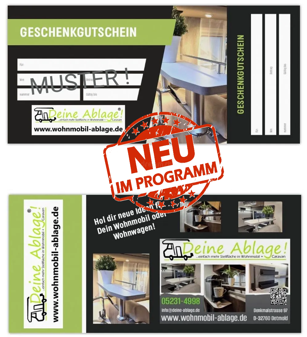 www.wohnmobil-ablage.de
Camperboards
Camperboard kaufen
Wohnmobil Ablage kaufen