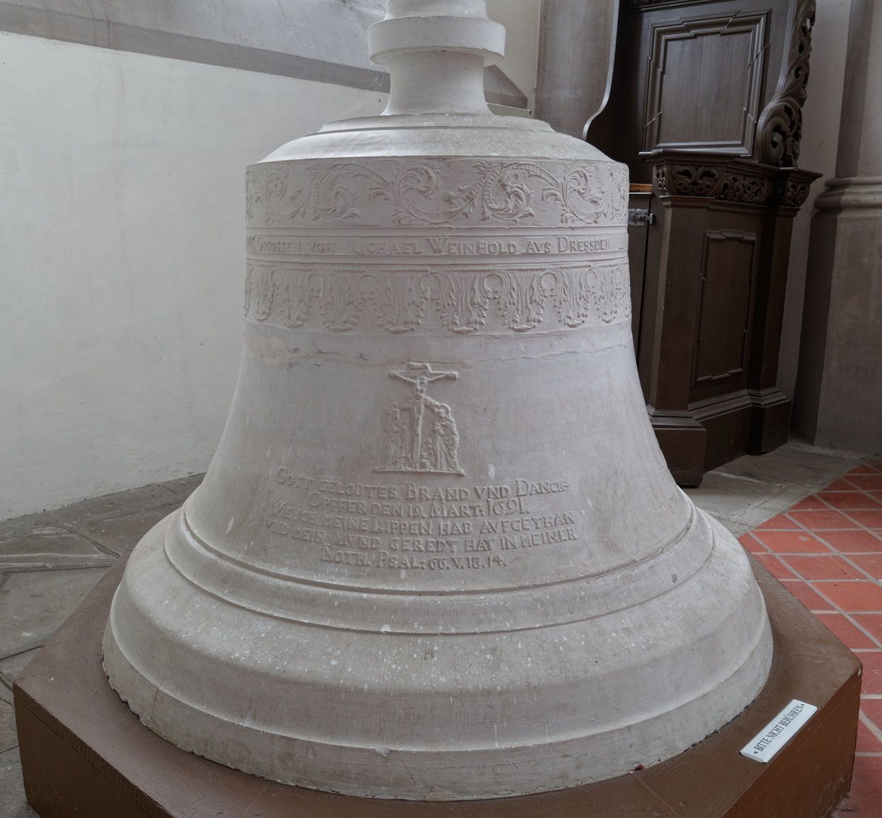 Primariatglocke Gipsmodell Peterskirche Görlitz