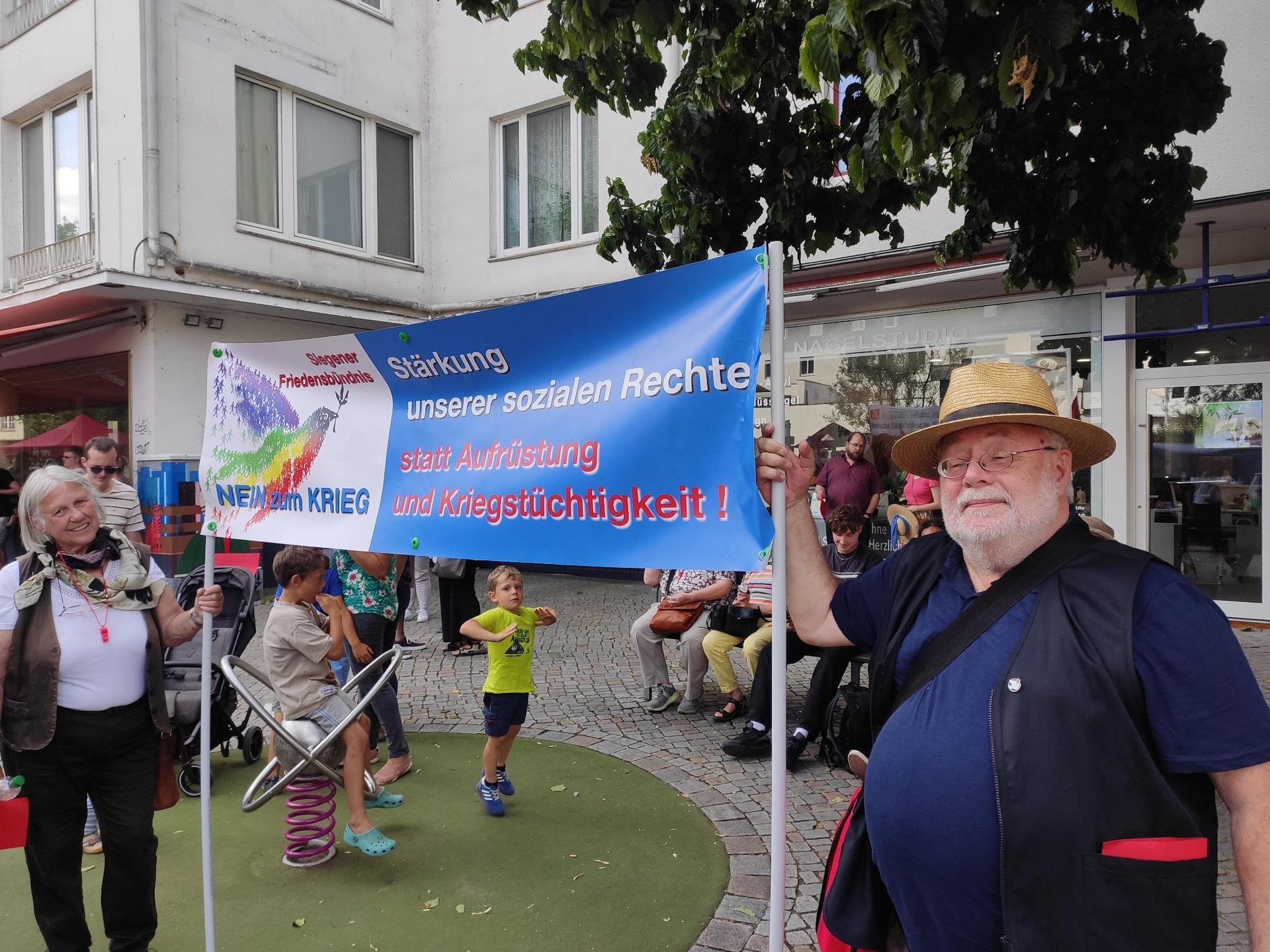 Stärkung unserer sozialen Rechte statt Aufrüstung und Kriegstüchtigkeit