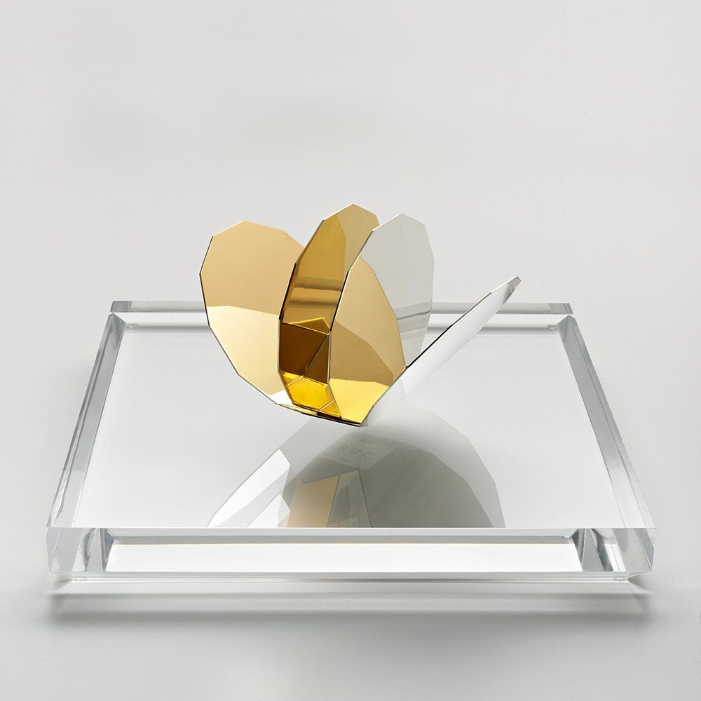 The Me-Far Nitor Vessels Silver & 18ct Gold; Hallmarked