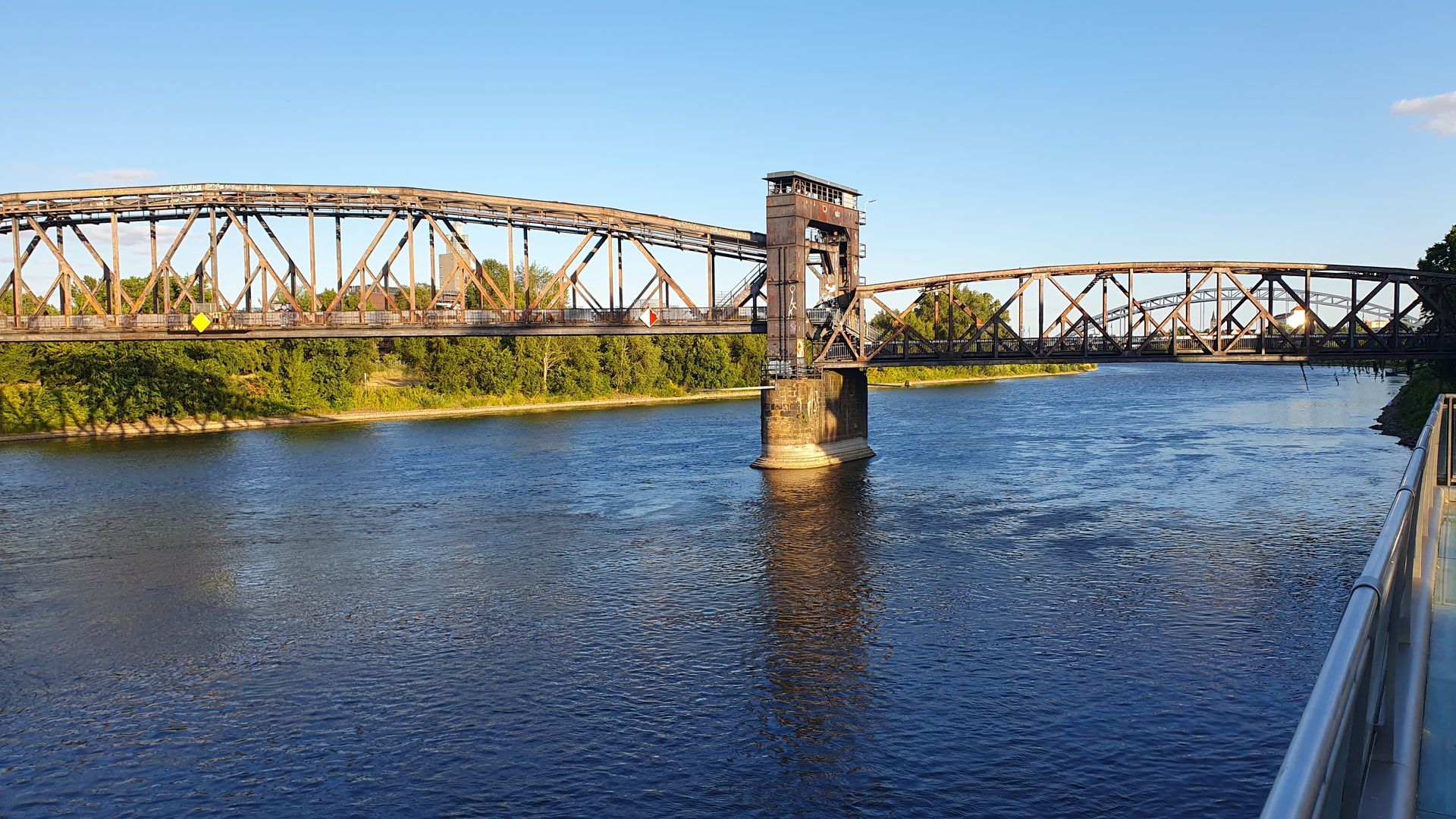 Hubbrücke in Magdeburg