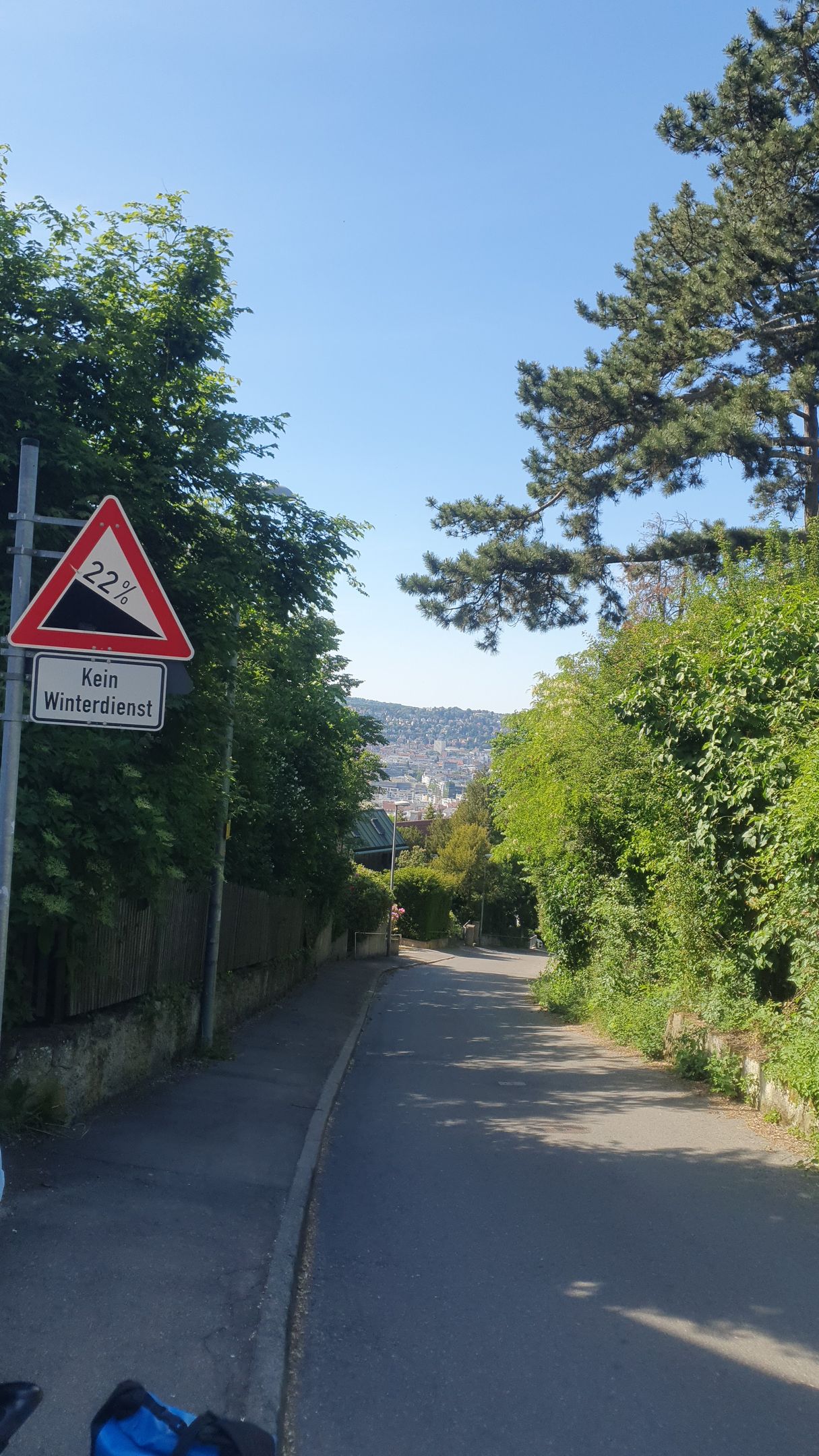 Abfahrt nach Stuttgart vom Frauenkopf