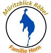 Urlaub an der Müritz Logo Müritzblick Horn Röbel