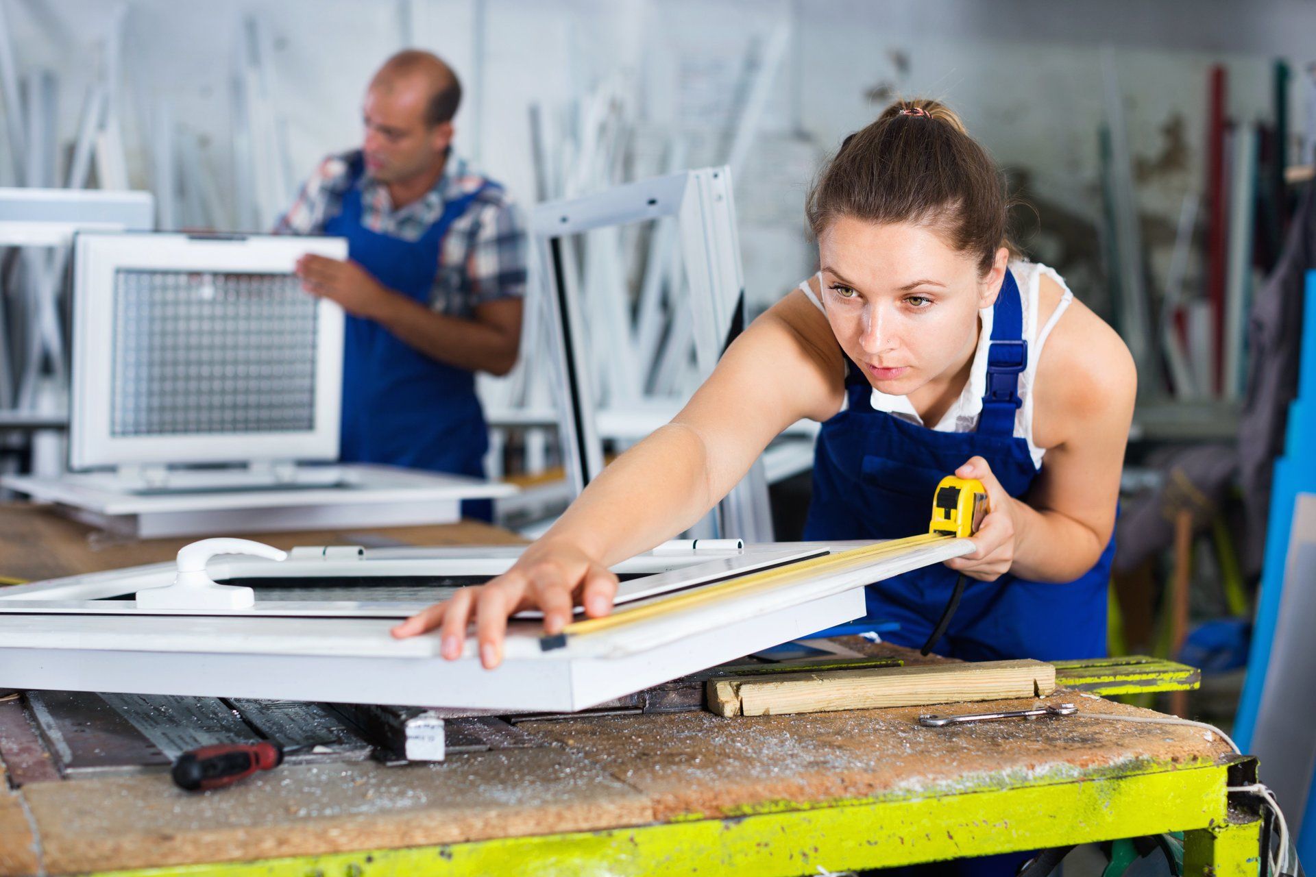 PVC frame manufacturing