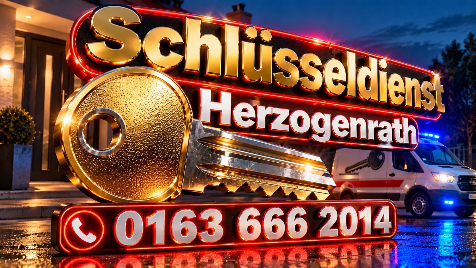 Schlüsseldienst Notdienst Herzogenrath - Tür Öffnen SOFORT