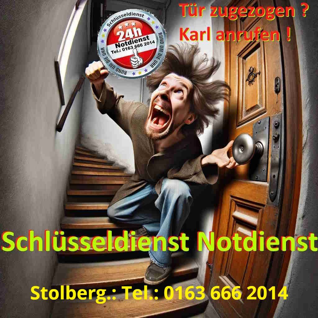 Tür öffnen in Stolberg, Kreis Aachen - Schlüsselnotdienst Monteur Karl anrufen