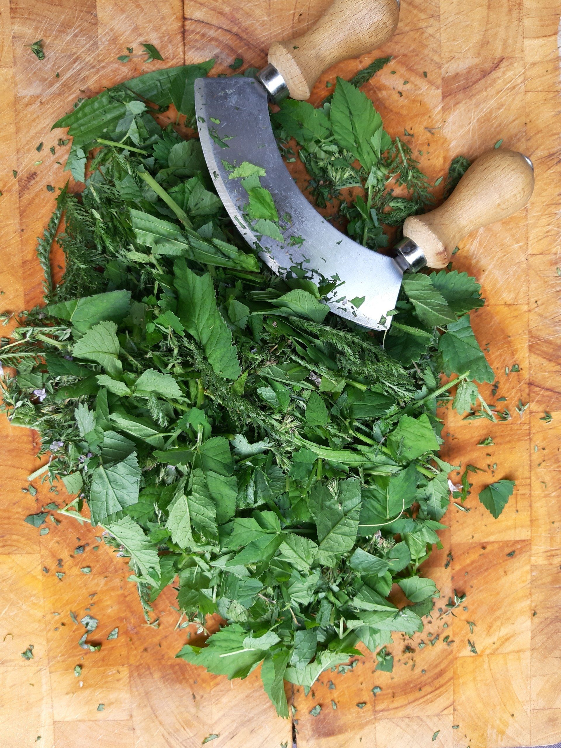 Wildkräuter verarbeiten