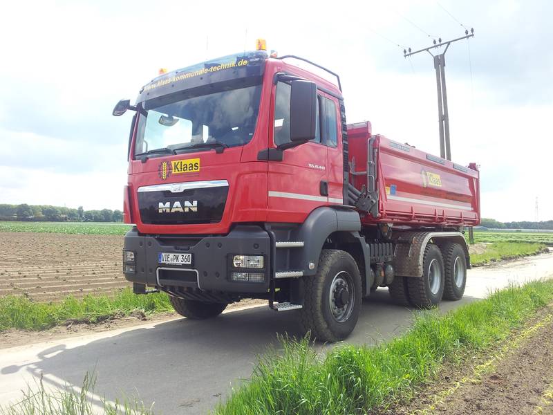 Klaas Kommunale Technik übernimmt auch Schüttgut-Transporte