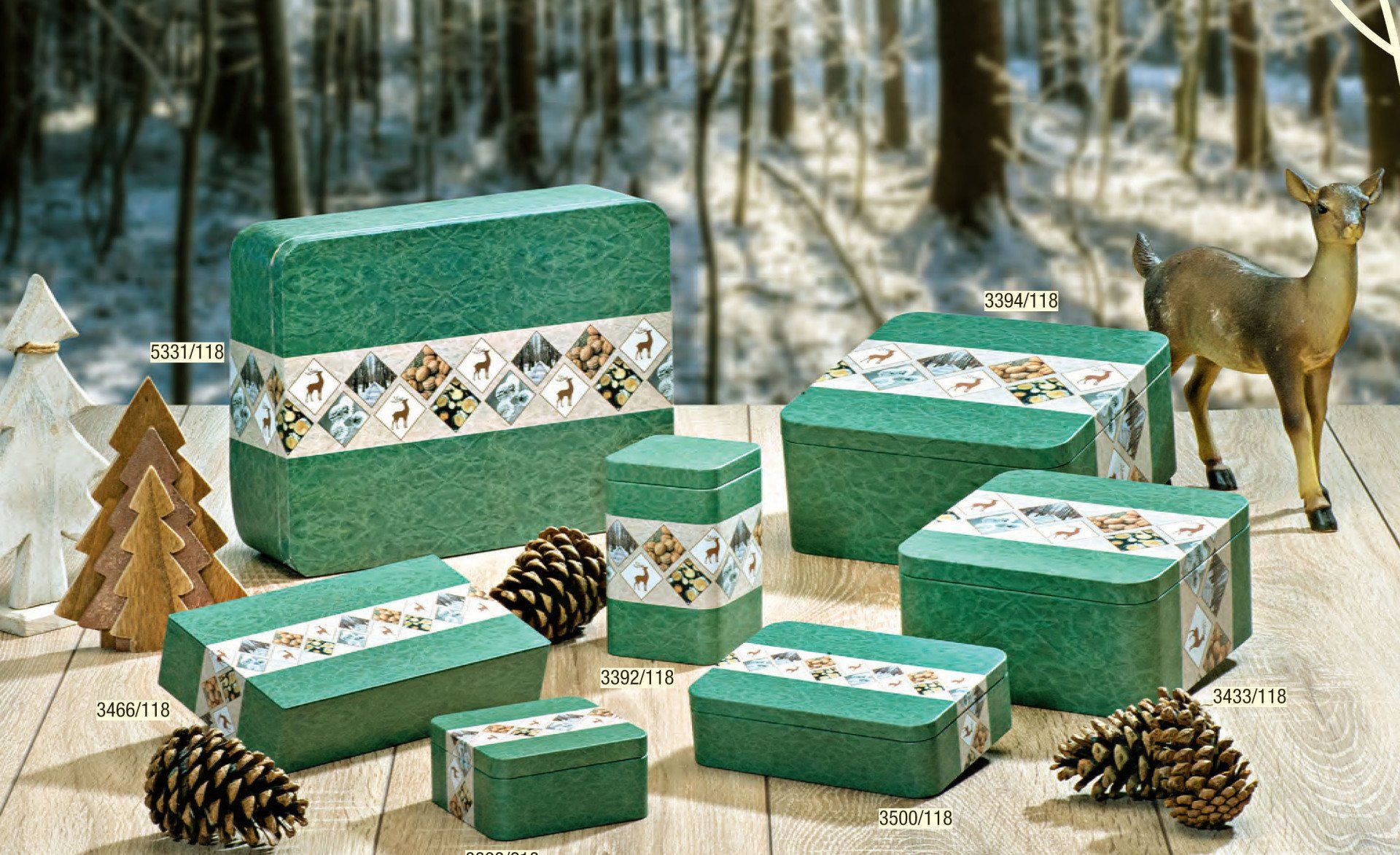 12x Weihnachtsdosen Aus Weißblech - Wiederverwendbare Geschenkboxen Mit Motiven