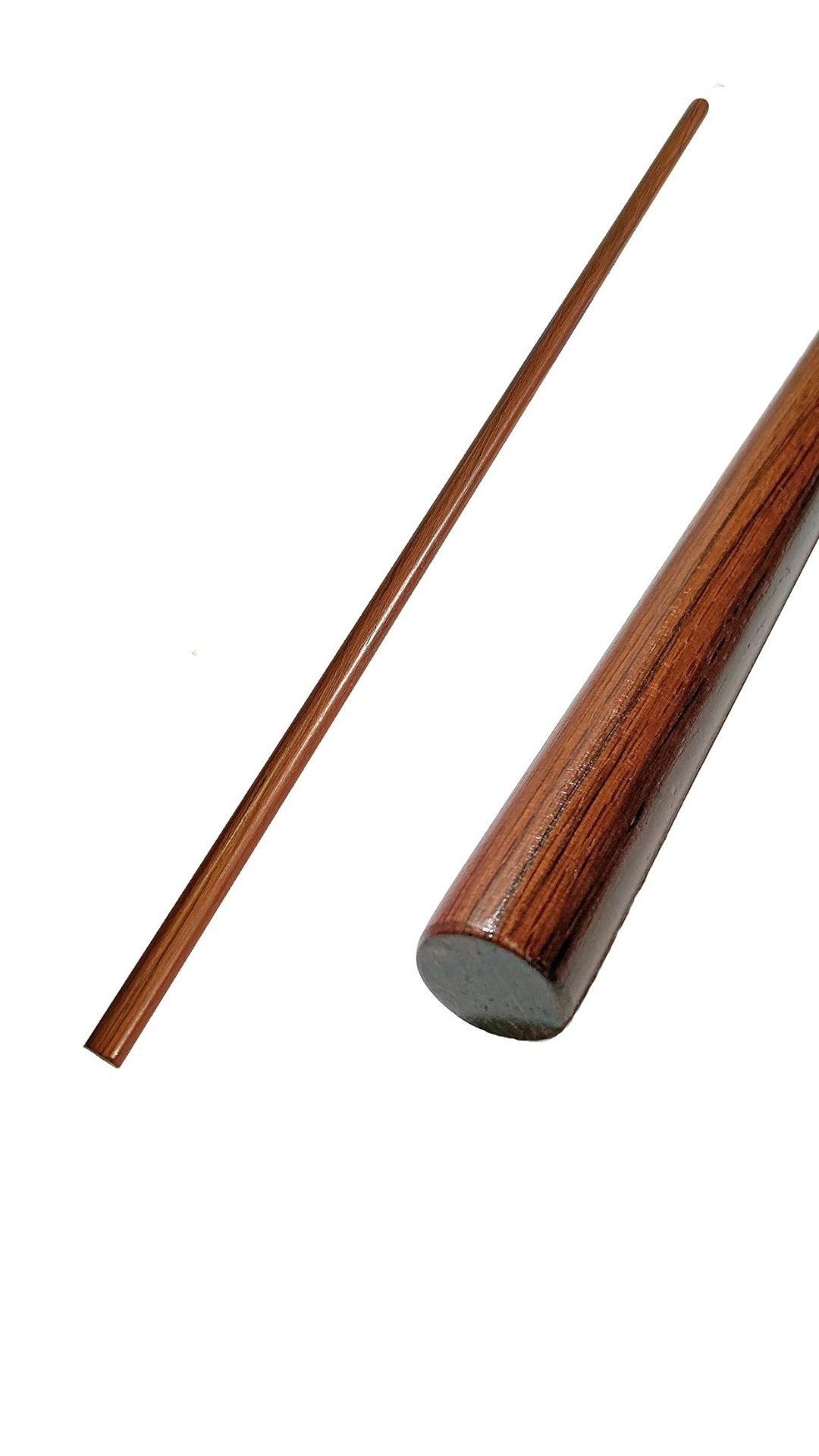 TEKKA BUDO Jo Stab aus Roteiche 127 cm - Trainingsstock Holz - Aikido, Iaido, Kempo, Kobudo, Kampfkunst