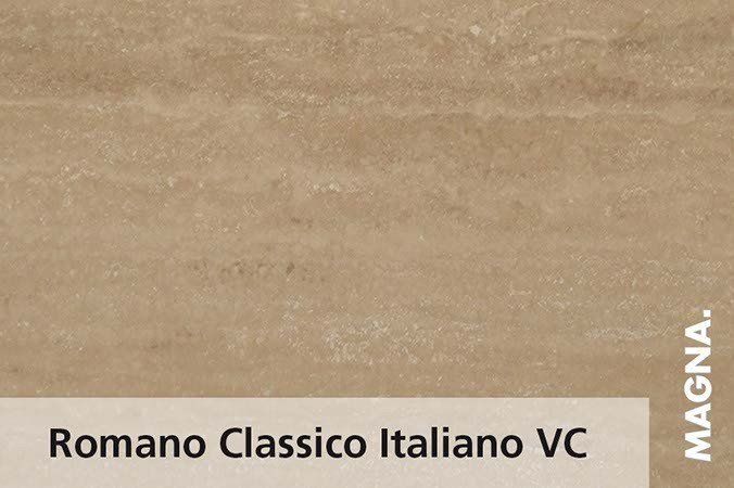 Farben, Dekore und Gesteine