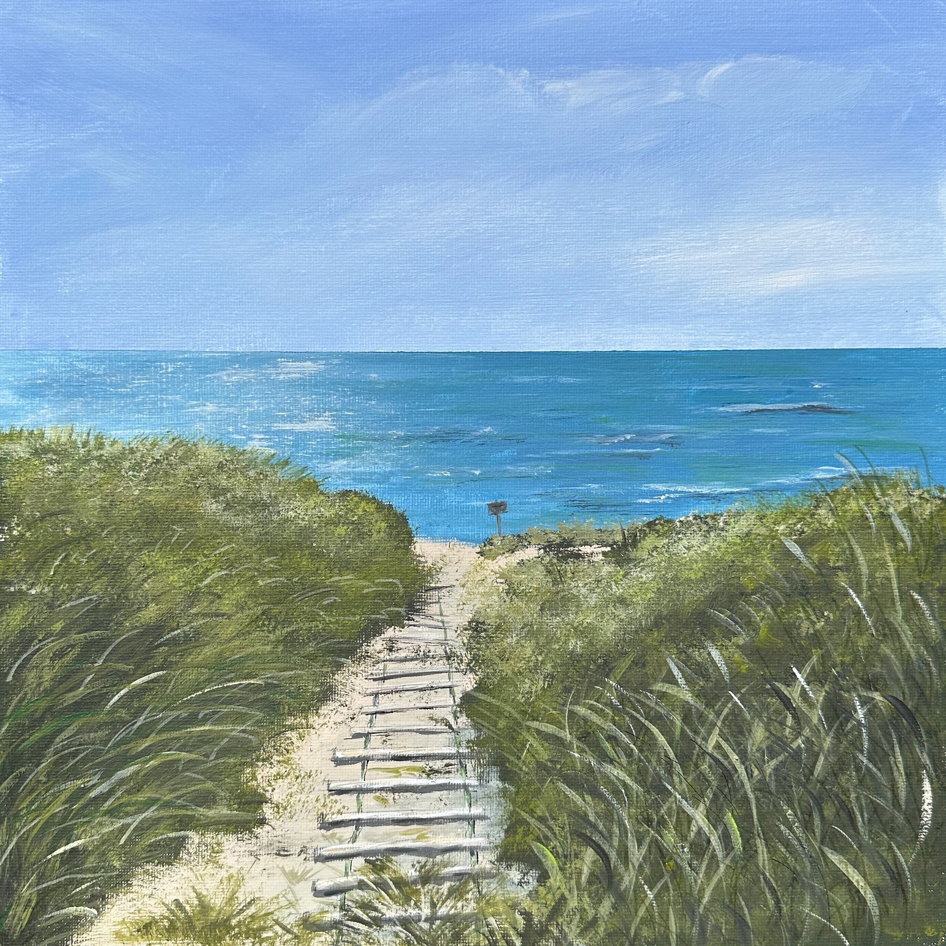 Dünen in Acryl