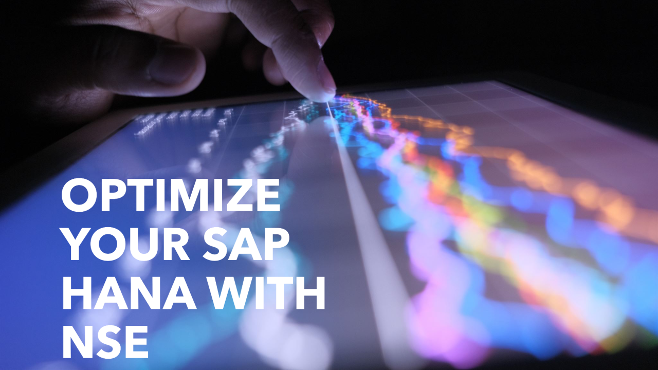 Optimize your SAP HANA with NSE