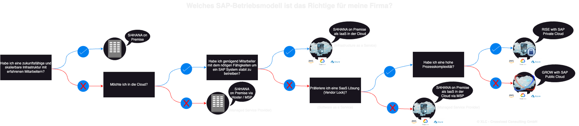 Wie finde ich das richtige SAP Betriebsmodell für meine Firma?