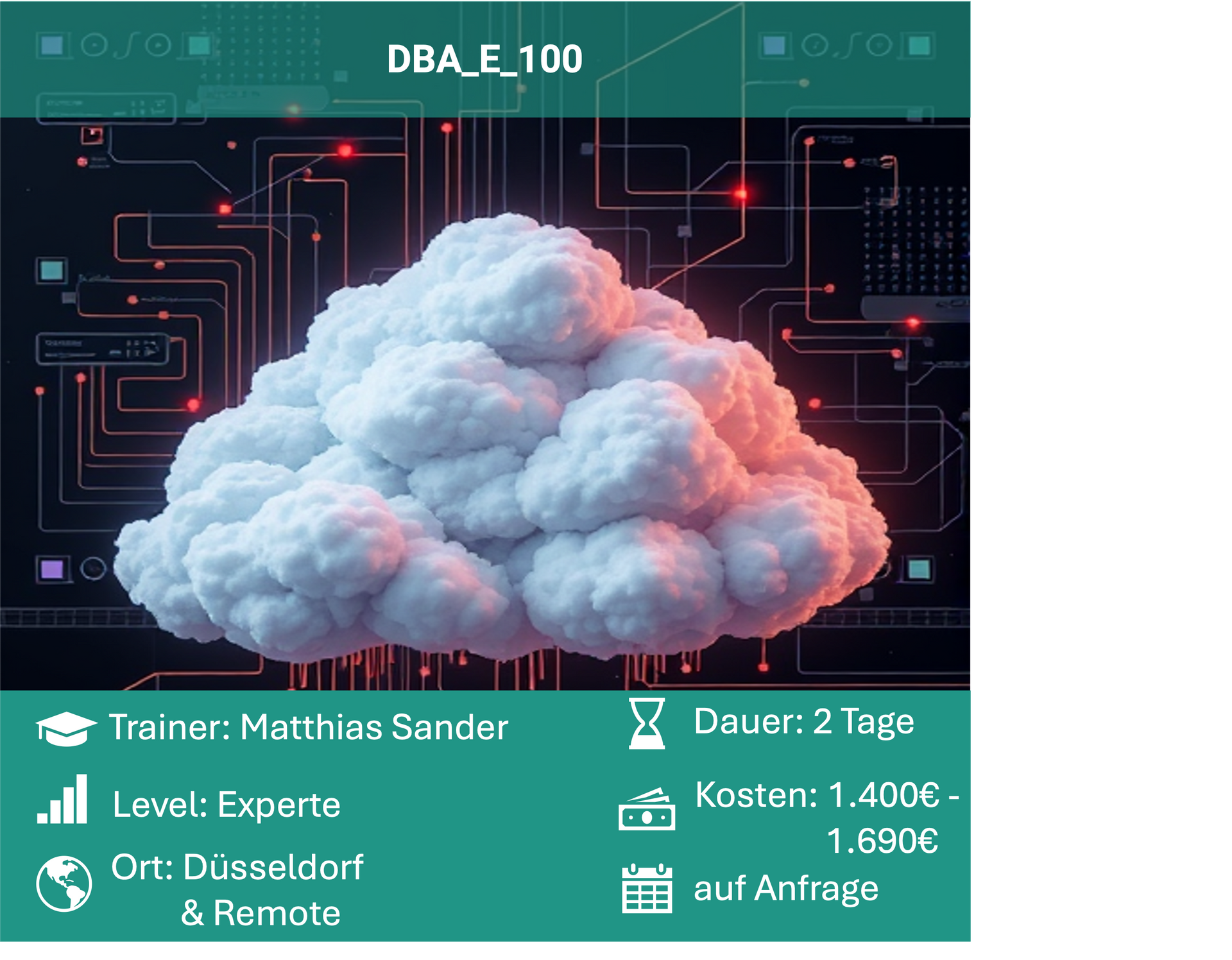 erweiterter Basiskurs für Einsteiger im Bereich Datenbankadministration