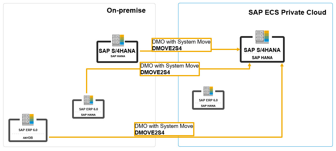 DMOVE2S4 and Homogeneous option for SAP SUM DMO