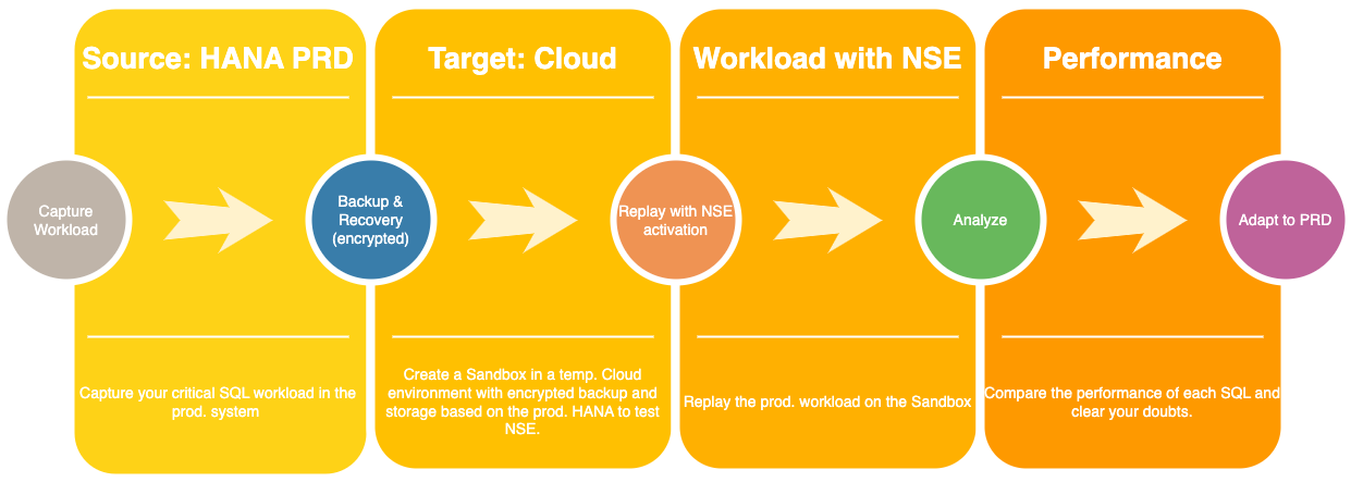 NSE test case in the cloud