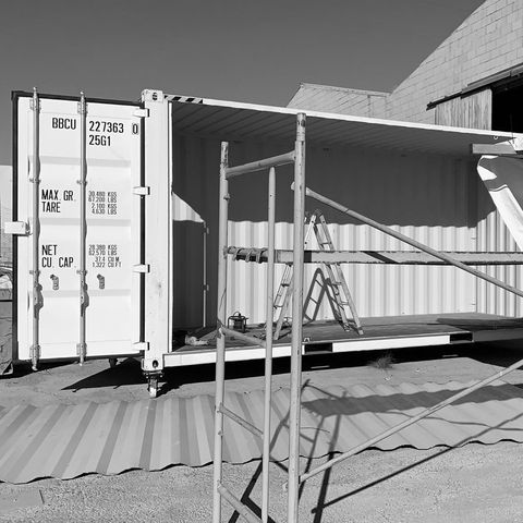 Arquitectura modular con contenedores marítimos