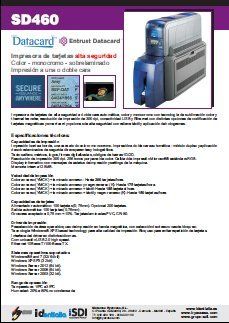 Impresora de tarjetas Datacard SD460