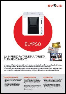 Catálogo impresora de tarjetas Evolis Elypso