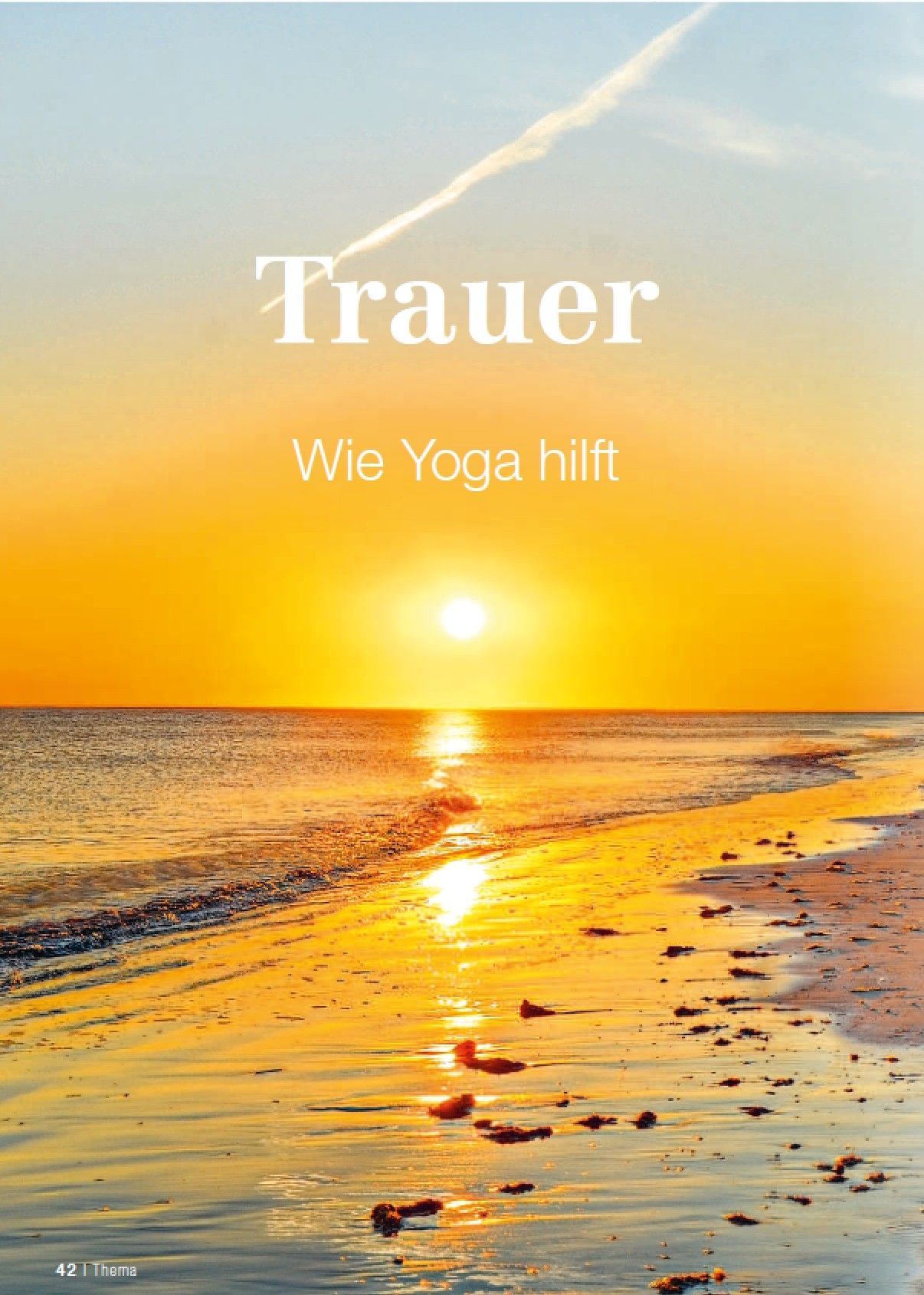 Yoga in der Trauer von Beate Cuson