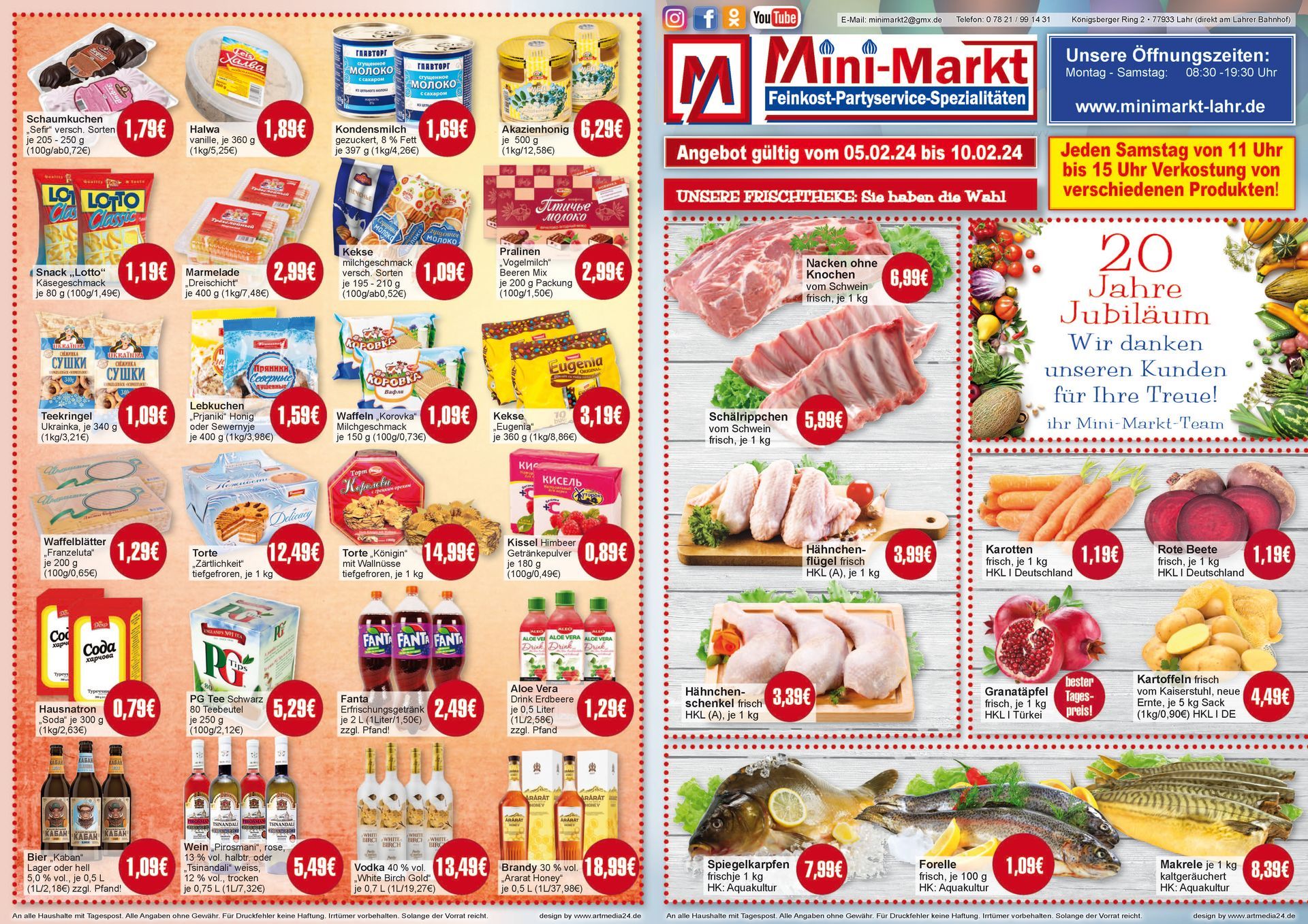 Minimarkt Lahr – Frische Lebensmittel und Bedarfsprodukte