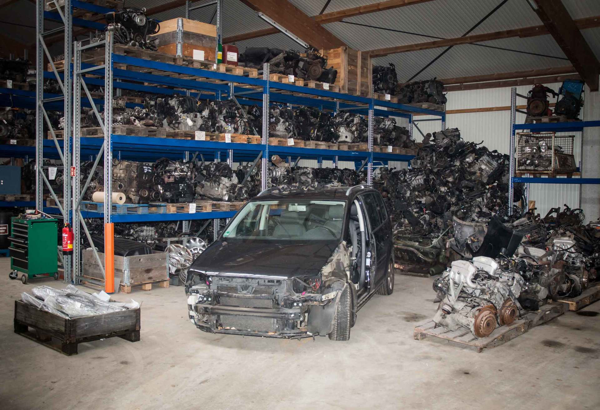 Autorecycling Johann Müller - Autoverwertung Etzel - Schrottplatz