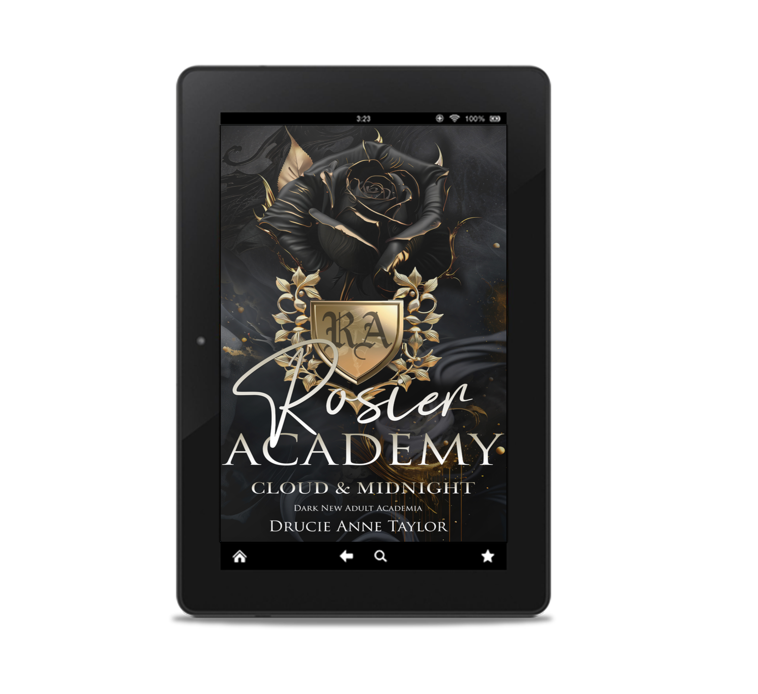 Cover des Buches Rosier Academy, Cloud & Midnight