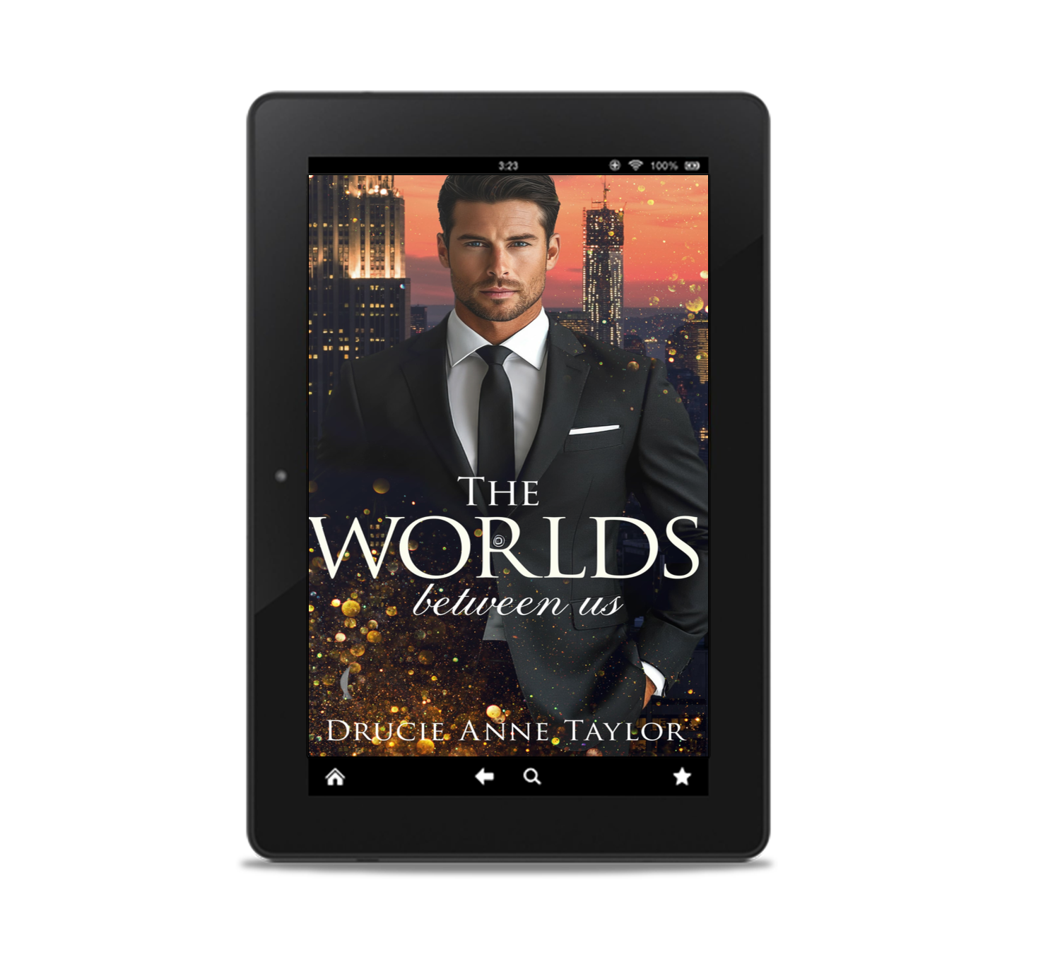 Cover des Buches The Worlds Between us, die Grafik dient als Link zur Detailseite