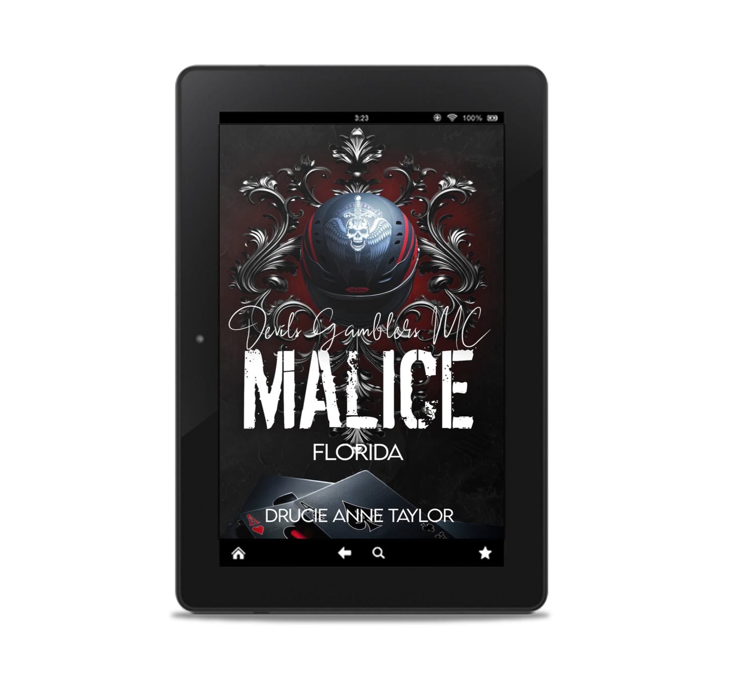 Cover des Buches Malice, die Grafik dient als Link zur Detailseite