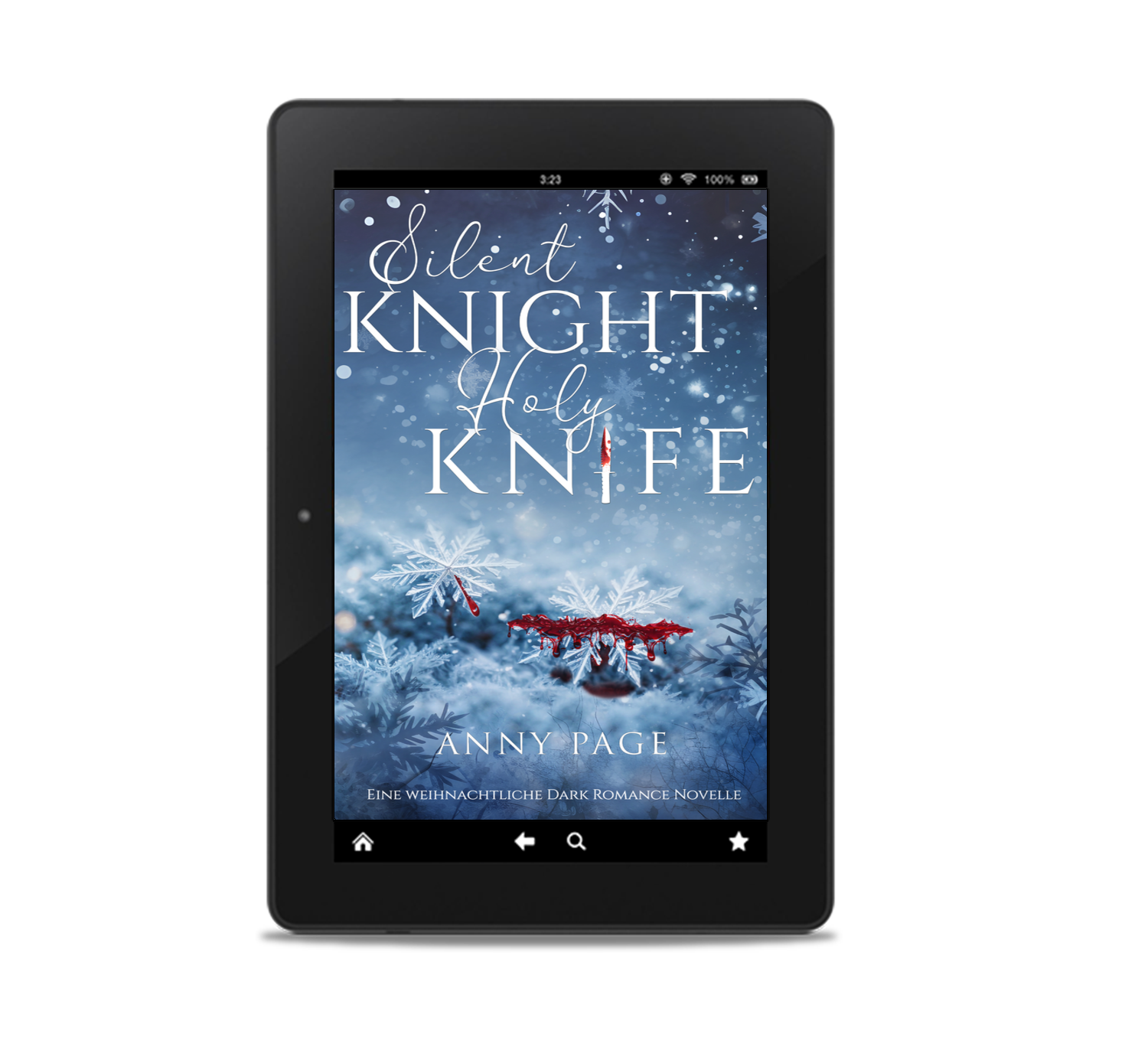 Cover des Buches Silent Knight, Holy Knife, die Grafik dient als Link zur Detailseite
